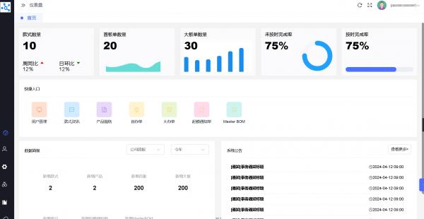 精通智能制造管理系统集成了pm/dm/wms/mes等